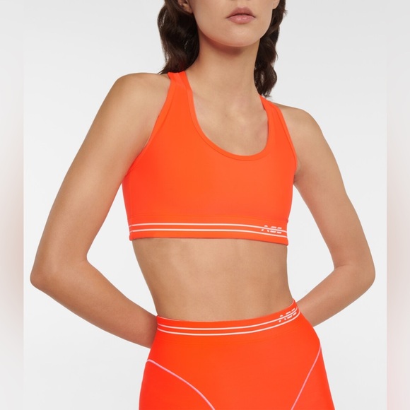 Adam Selman Pants - SOLD OUT Adam selman Vibrant Orange Leggings seen on vogue runway like Nama